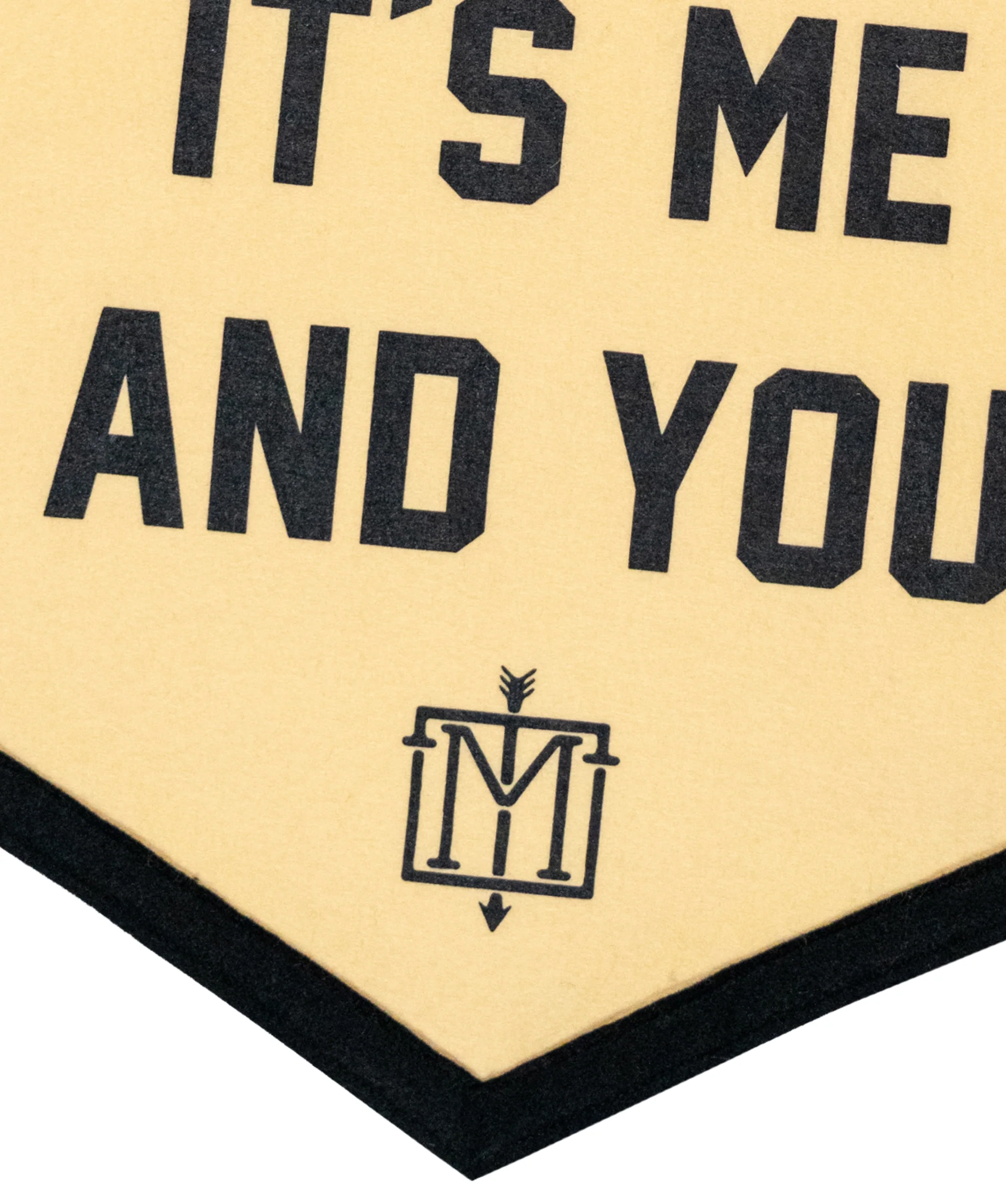 After The Party It's Me and You Camp Flag • The Menzingers x Oxford Pennant - Image 4