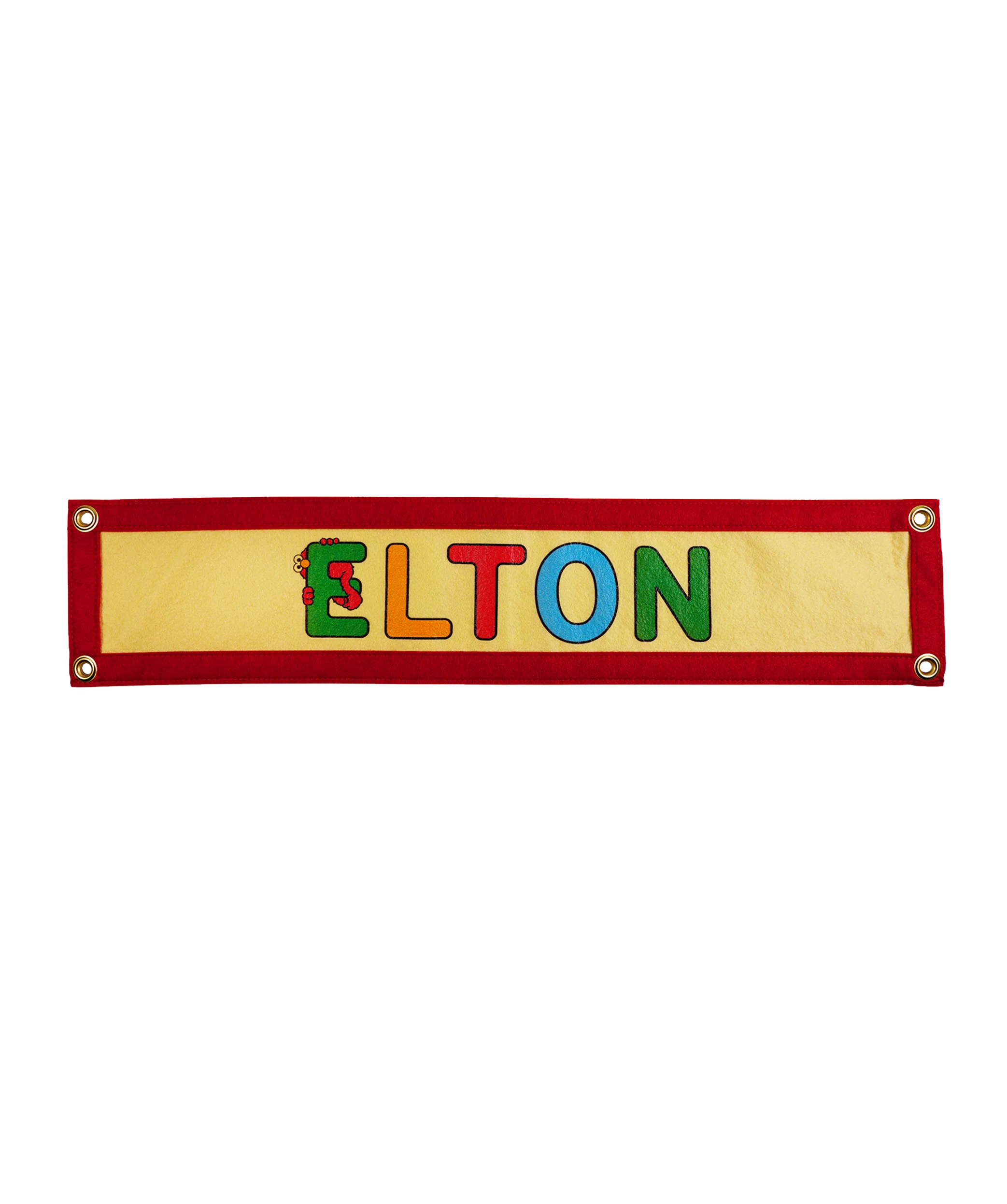 Personalized Elmo Name Camp Flag • Sesame Street x Oxford Pennant - Image 3
