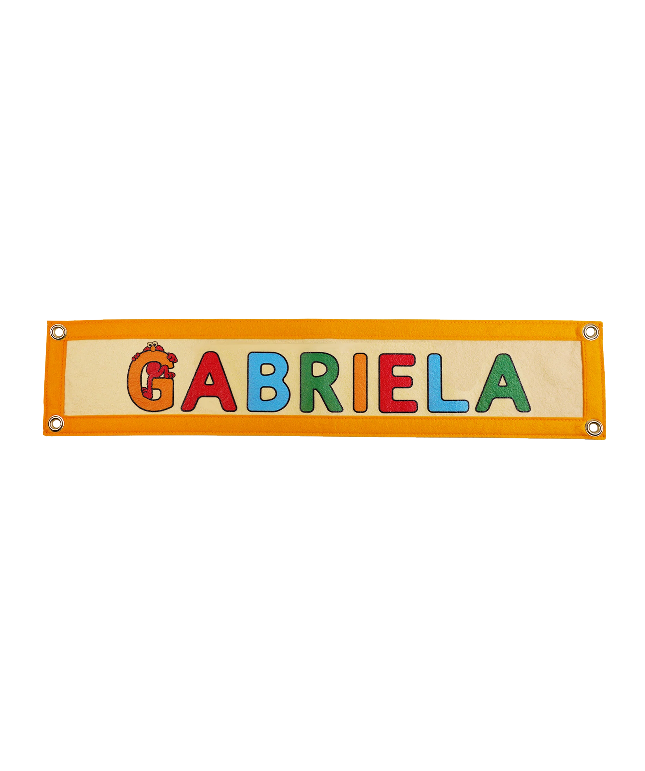 Personalized Elmo Name Camp Flag • Sesame Street x Oxford Pennant - Image 4