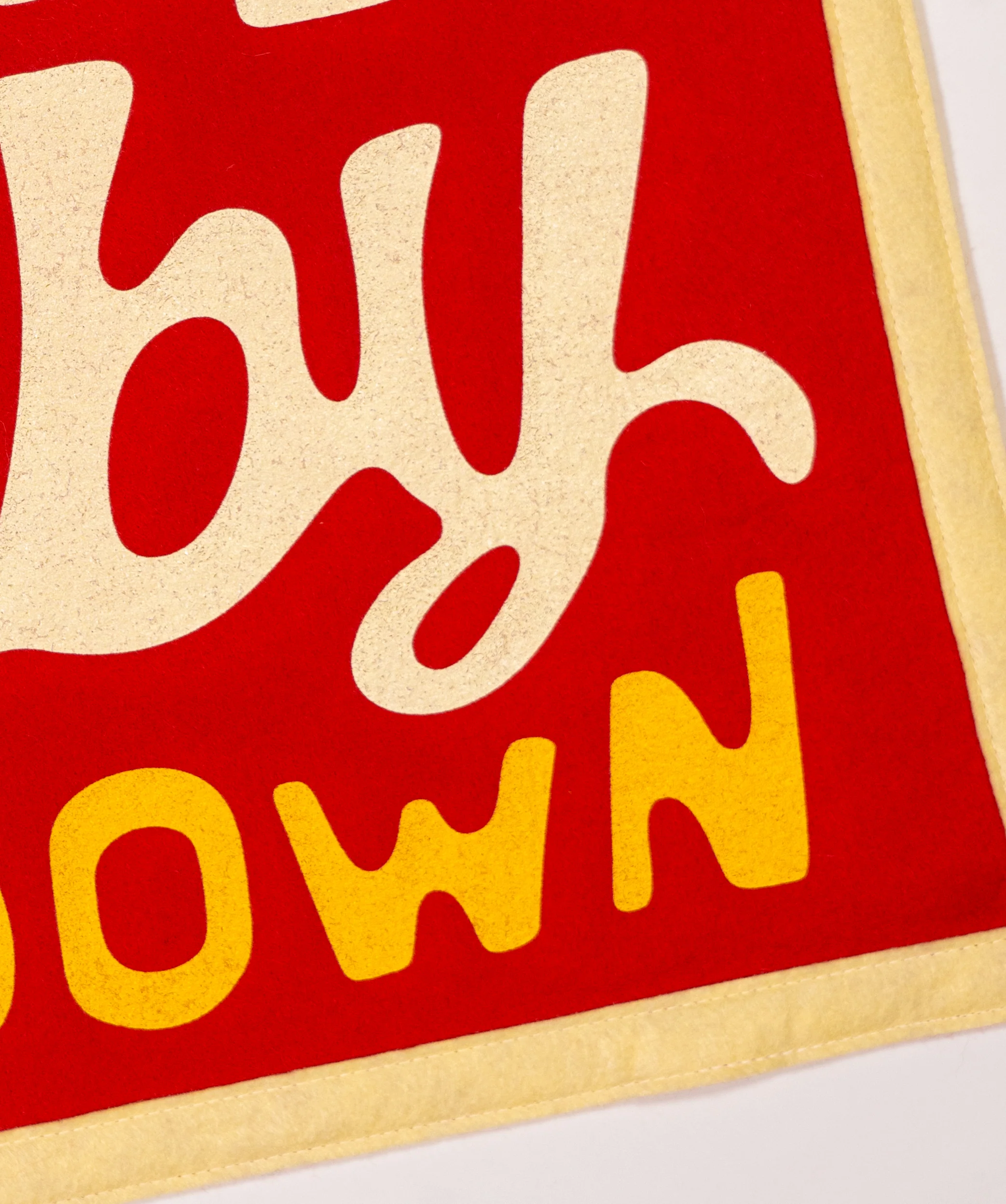 Don't Let Your Baby Down Camp Flag • John Prine x Oxford Pennant - Image 4