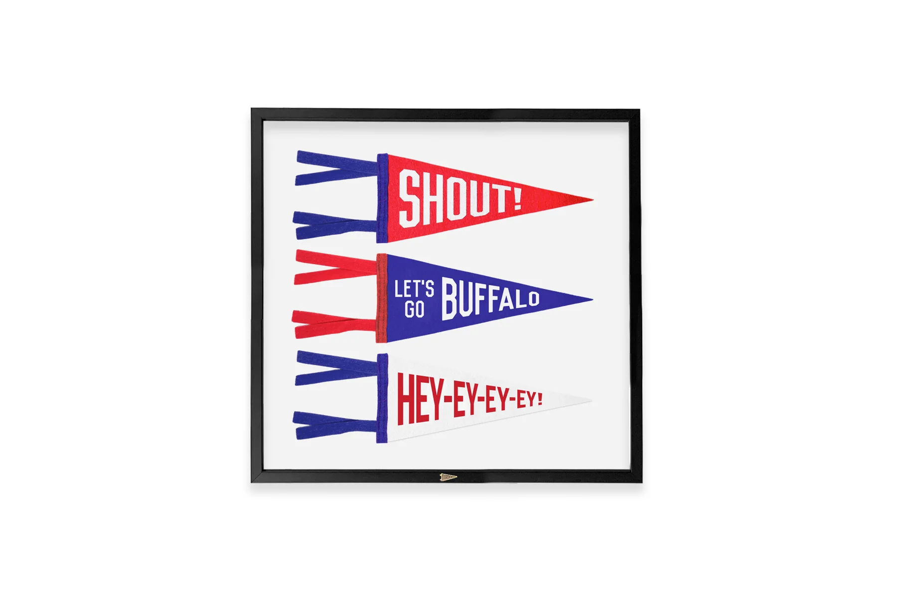Framed Buffalo Mini Pennants - Image 3