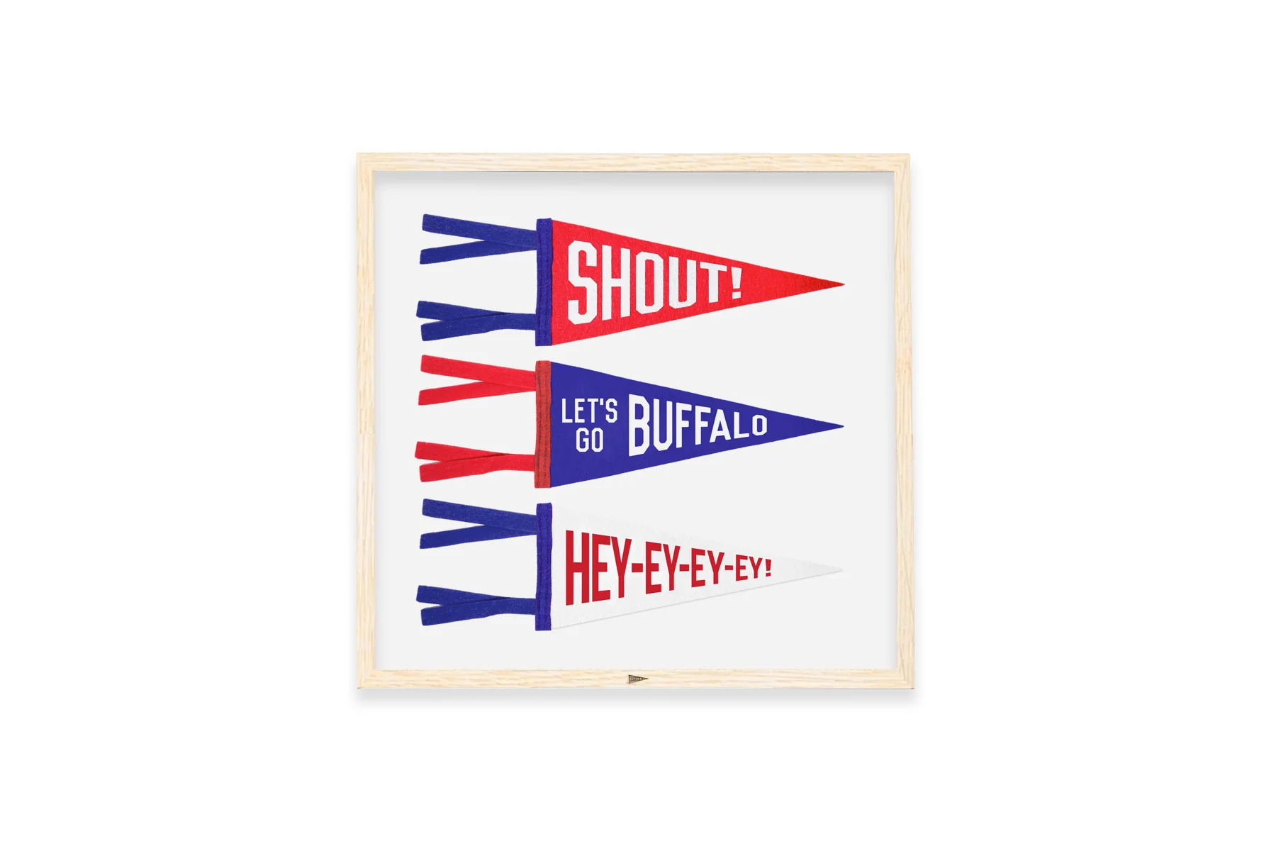 Framed Buffalo Mini Pennants - Image 5