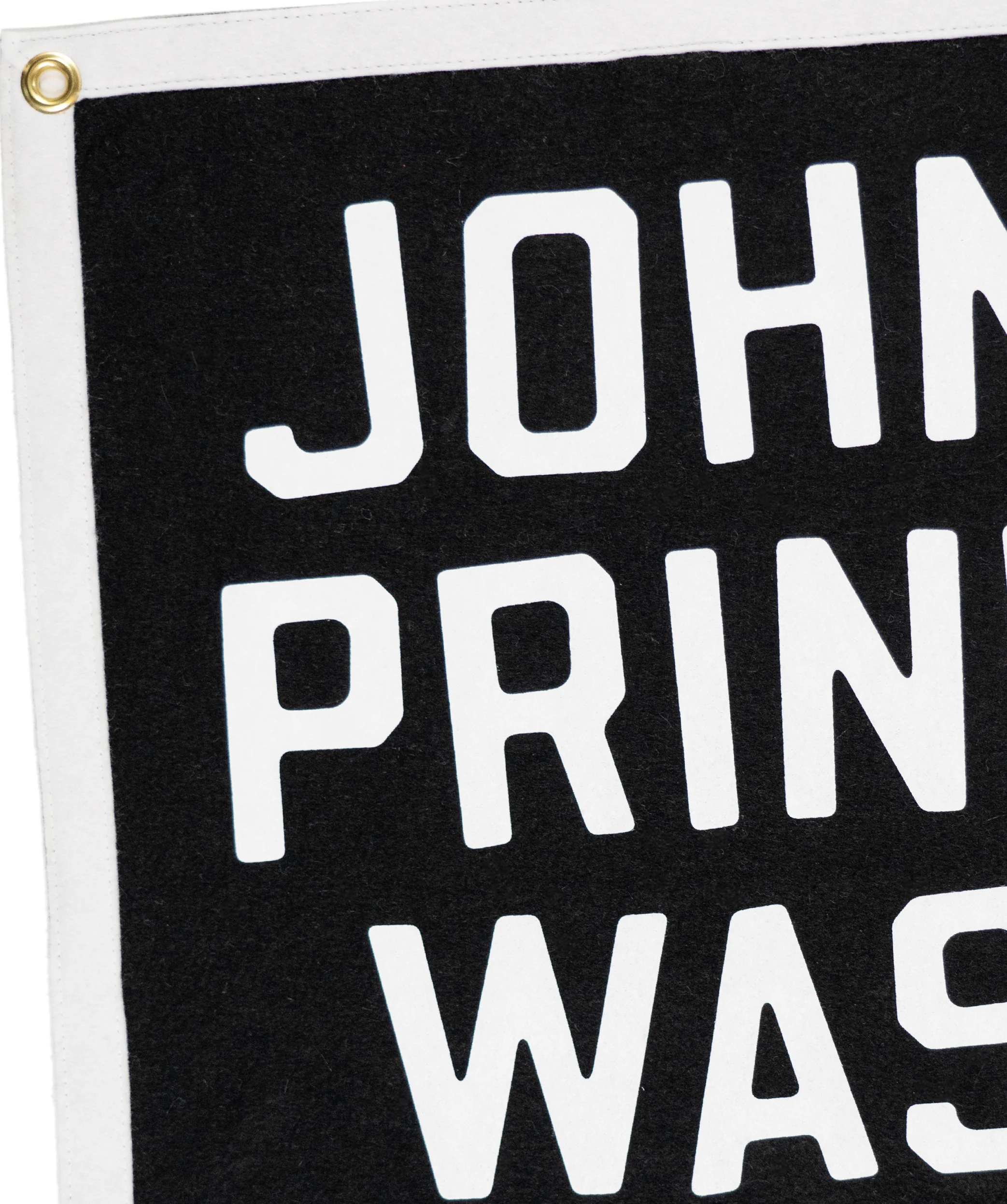John Prine Was Right Camp Flag • John Prine x Oxford Pennant - Image 3