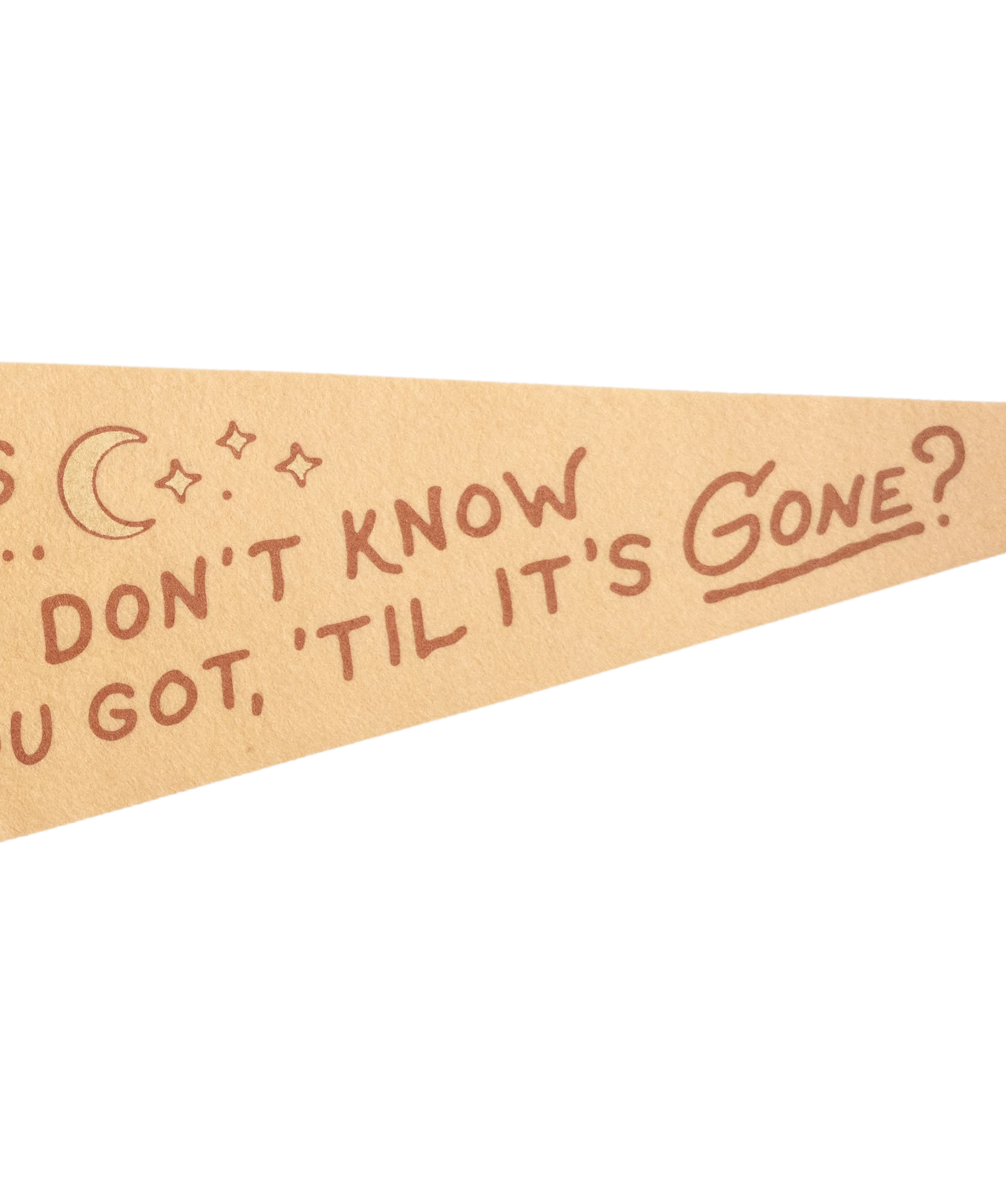 Joni Mitchell Big Yellow Taxi Pennant - Image 4