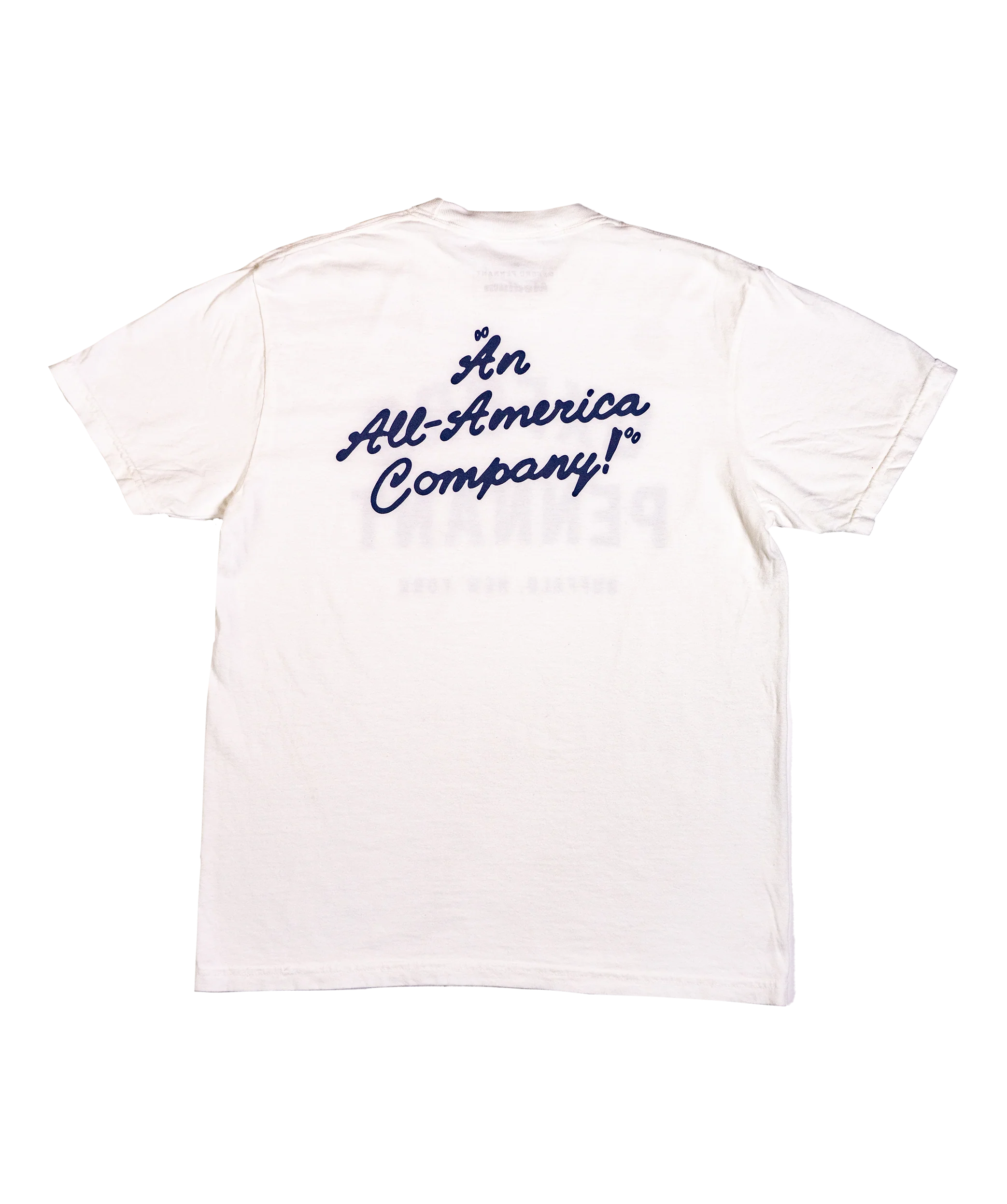 Oxford Pennant White Shop Tee - Image 3
