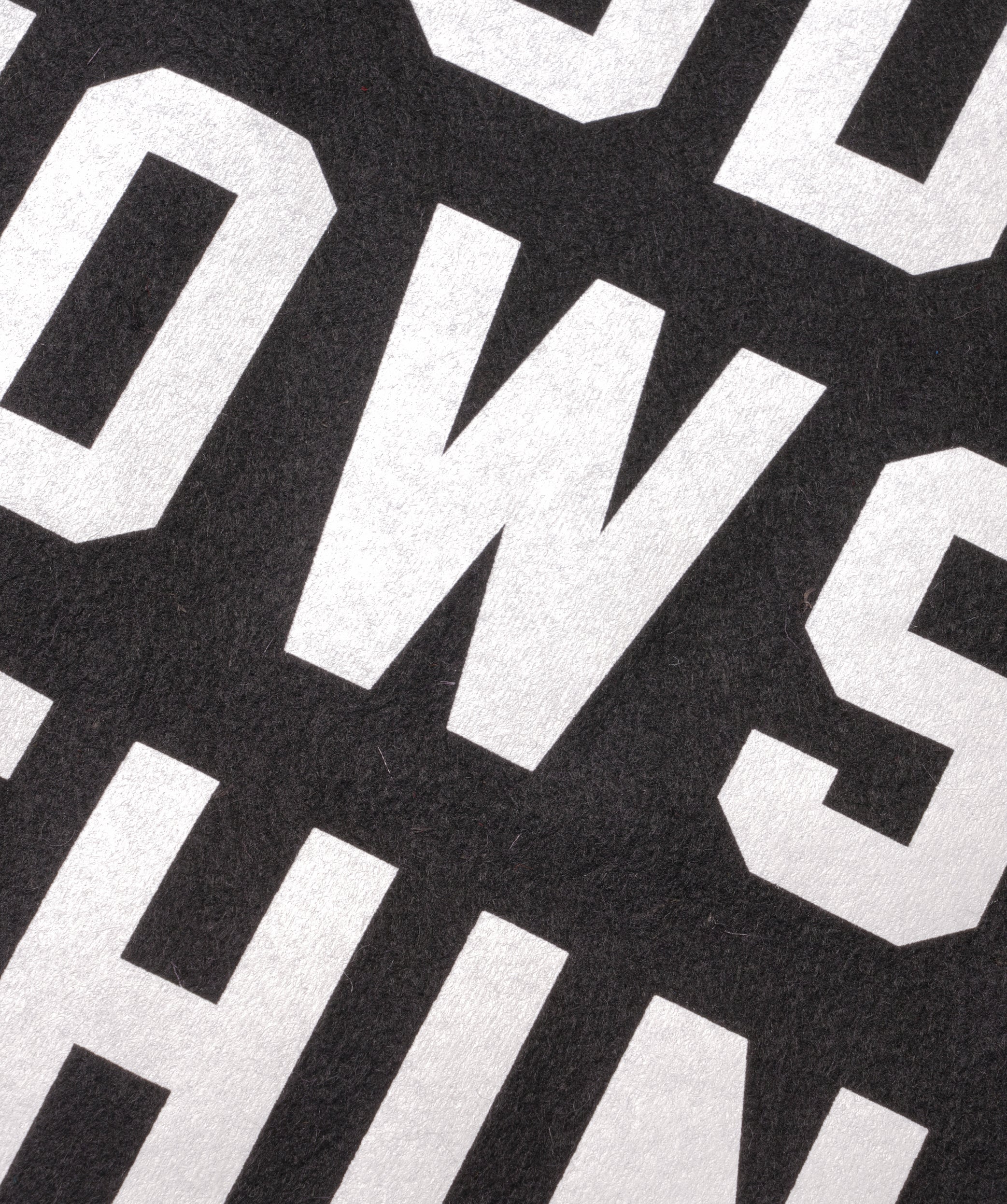 Nobody Knows Anything Camp Flag - Image 4